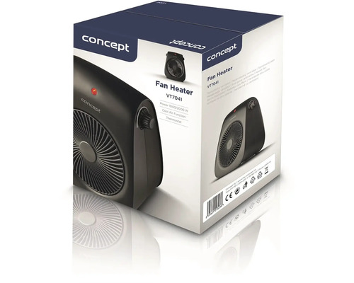 Balení ventilátorového ohřívače Concept VT7041