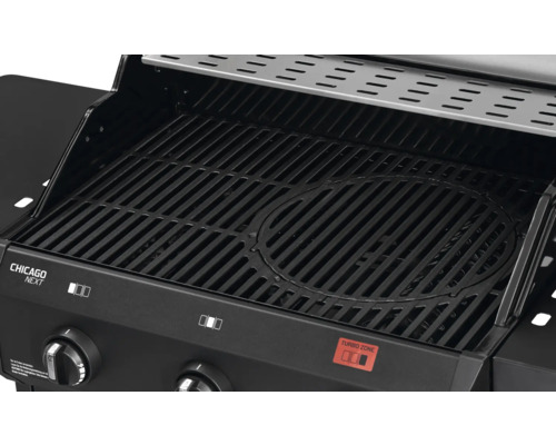 Gril Chicago Next s grilovacím roštem