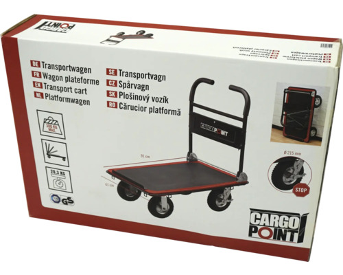 Balení transportního vozíku Cargo Point