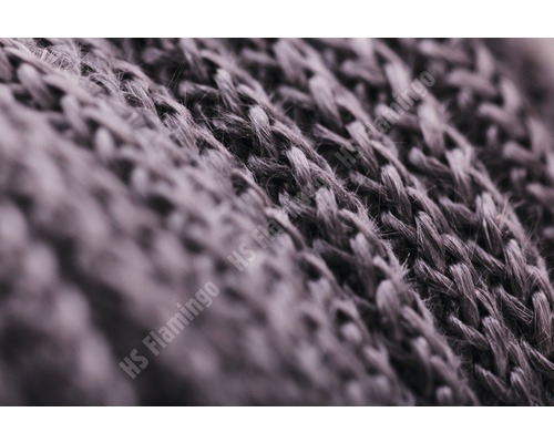 Detailní záběr pleteného výrobku