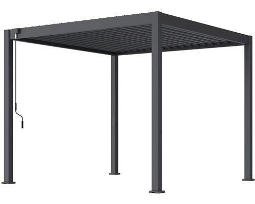 Volně stojící pergola s nastavitelnými lamelami