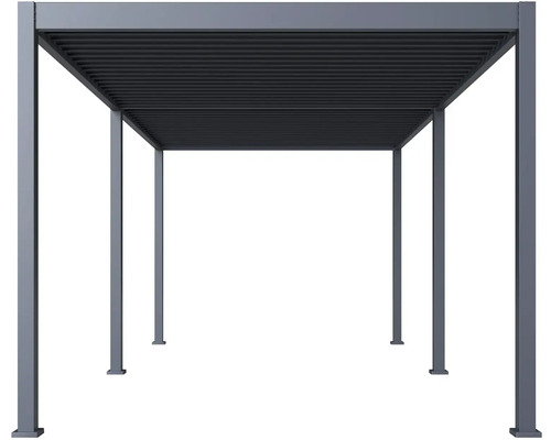 Hliníková pergola s lamelovou střechou pro venkovní použití