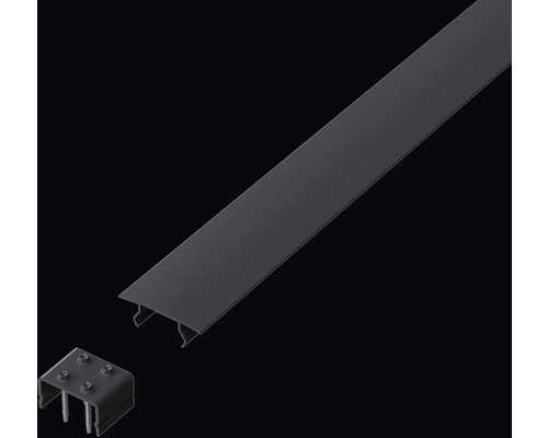 Podlahová lišta s upevňovacími klipy