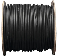 Kabelový buben s černým kabelem