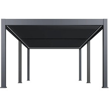 Volně stojící lamelová pergola pro zastřešení terasy