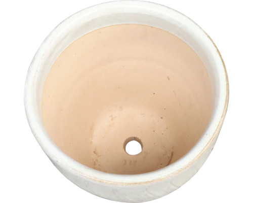 Keramický květináč s drenážním otvorem