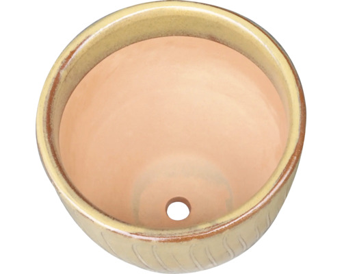 Keramický květináč s drenážním otvorem