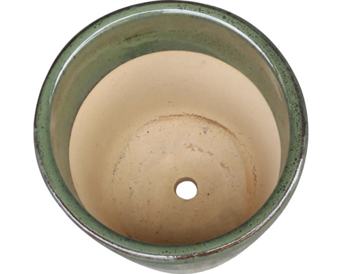 Keramický květináč s odtokovým otvorem