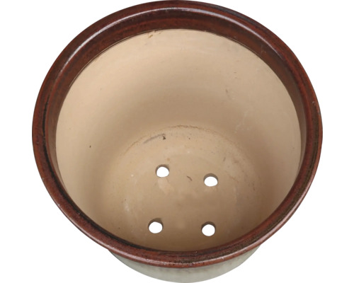 Keramický květináč s drenážními otvory