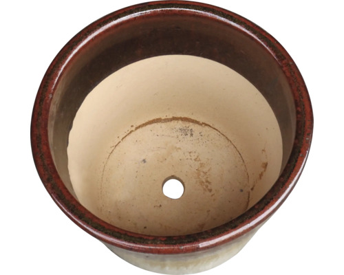 Keramický květináč s odtokovým otvorem