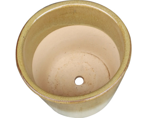 Keramický květináč s odtokovým otvorem