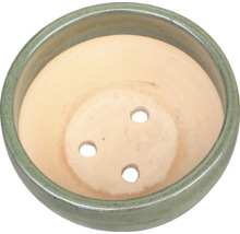 Keramická miska pod květináč s drenážními otvory