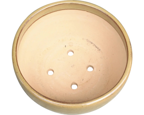 Kulatá miska na rostliny s drenážními otvory