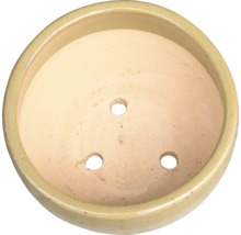 Keramická miska pod květináč se třemi otvory