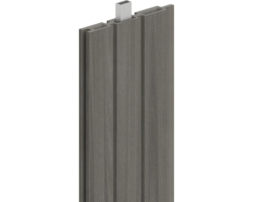 Panel z kompozitního materiálu s perem a drážkou