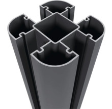 Hliníkový profil v průřezu