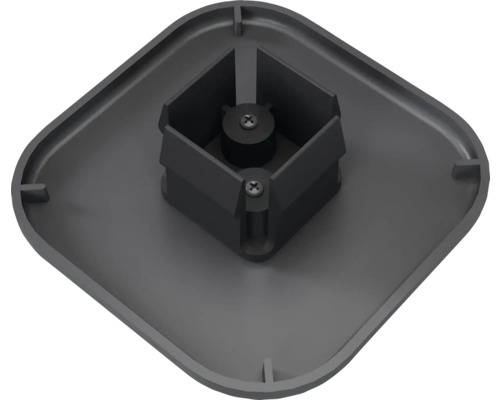 Šedá montážní deska se šrouby