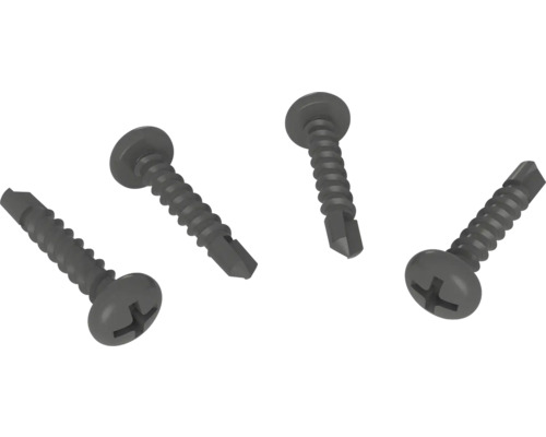Čtyři šrouby se zápustnou hlavou
