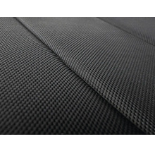 Detailní záběr černé síťované tkaniny