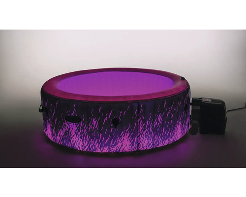 Nafukovací vířivka s osvětlením a pumpou