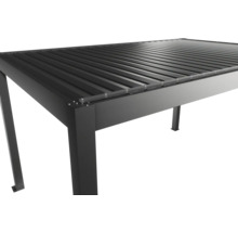 Detail lamelové střechy