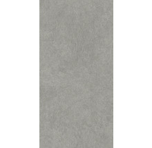 Šedá podlahová dlaždice s matným povrchem.