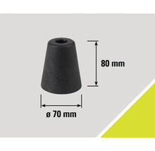 Ochranná krytka, průměr 70 mm, výška 80 mm