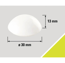 Krytka, průměr 30 mm, výška 13 mm