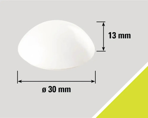 Krytka, průměr 30 mm, výška 13 mm