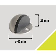 Dveřní zarážka o průměru 45 mm a výšce 25 mm