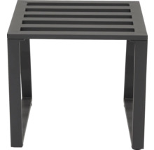 Kovová stolička s lamelovým sedákem