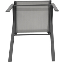 Zahradní židle s textilním potahem a područkami