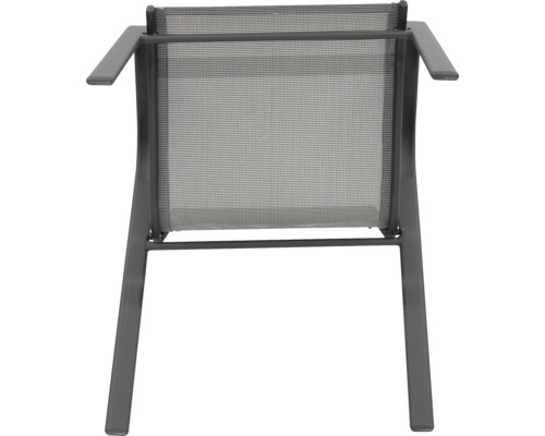 Zahradní židle s textilním potahem a područkami