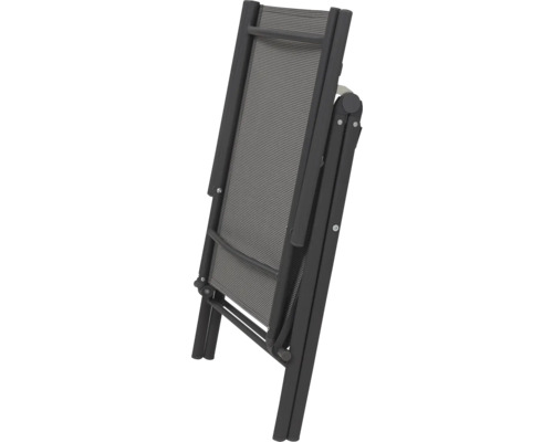 Skládací zahradní židle s textilním potahem