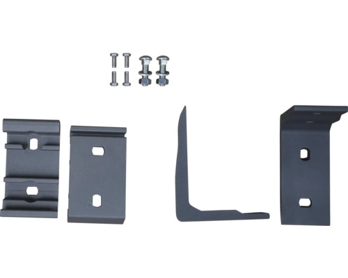 Upevňovací materiál a úhelníky pro montáž