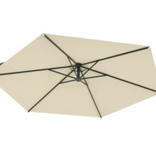 Pohled shora na slunečník s žebry