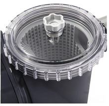 Bazénové čerpadlo s průhledným víkem a filtračním košem