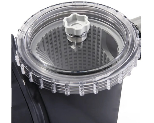 Bazénové čerpadlo s průhledným víkem a filtračním košem