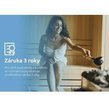 Žena v sauně s tříletou zárukou