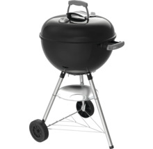 Kulatý gril s víkem, ukazatelem teploty a podvozkem