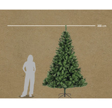 Umělý vánoční stromek, vysoký přibližně 300 cm