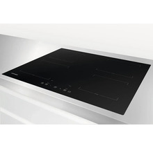 Černá indukční varná deska Concept se čtyřmi varnými zónami