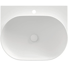 Umyvadlo na desku z keramiky, oválný tvar