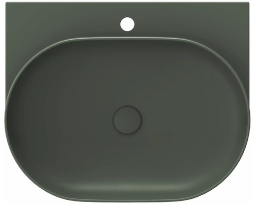 Keramické umyvadlo na desku, pohled shora