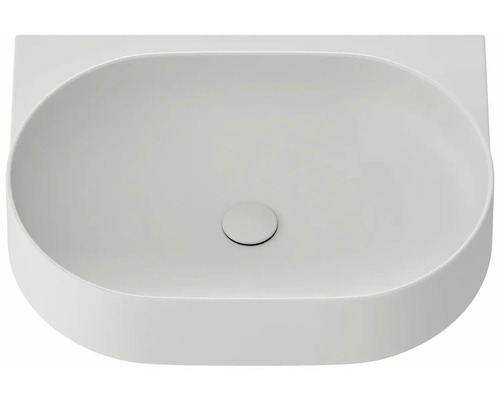 Keramické umyvadlo na desku s kulatým designem