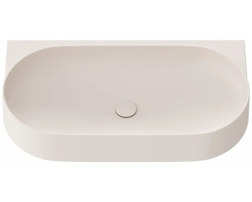 Umyvadlo na desku s oválným tvarem do koupelny