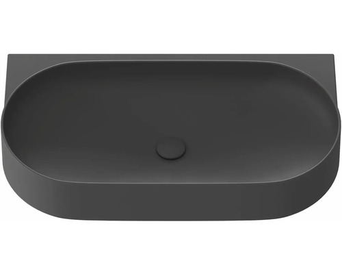 Umyvadlo na desku s kulatým tvarem