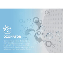 Grafické znázornění konceptu ozonizátoru pro úpravu vody