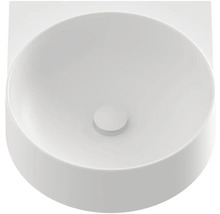 Keramické umyvadlo na desku s kulatou mísou