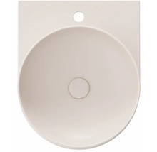 Umyvadlo na desku z sanitární keramiky, pohled shora